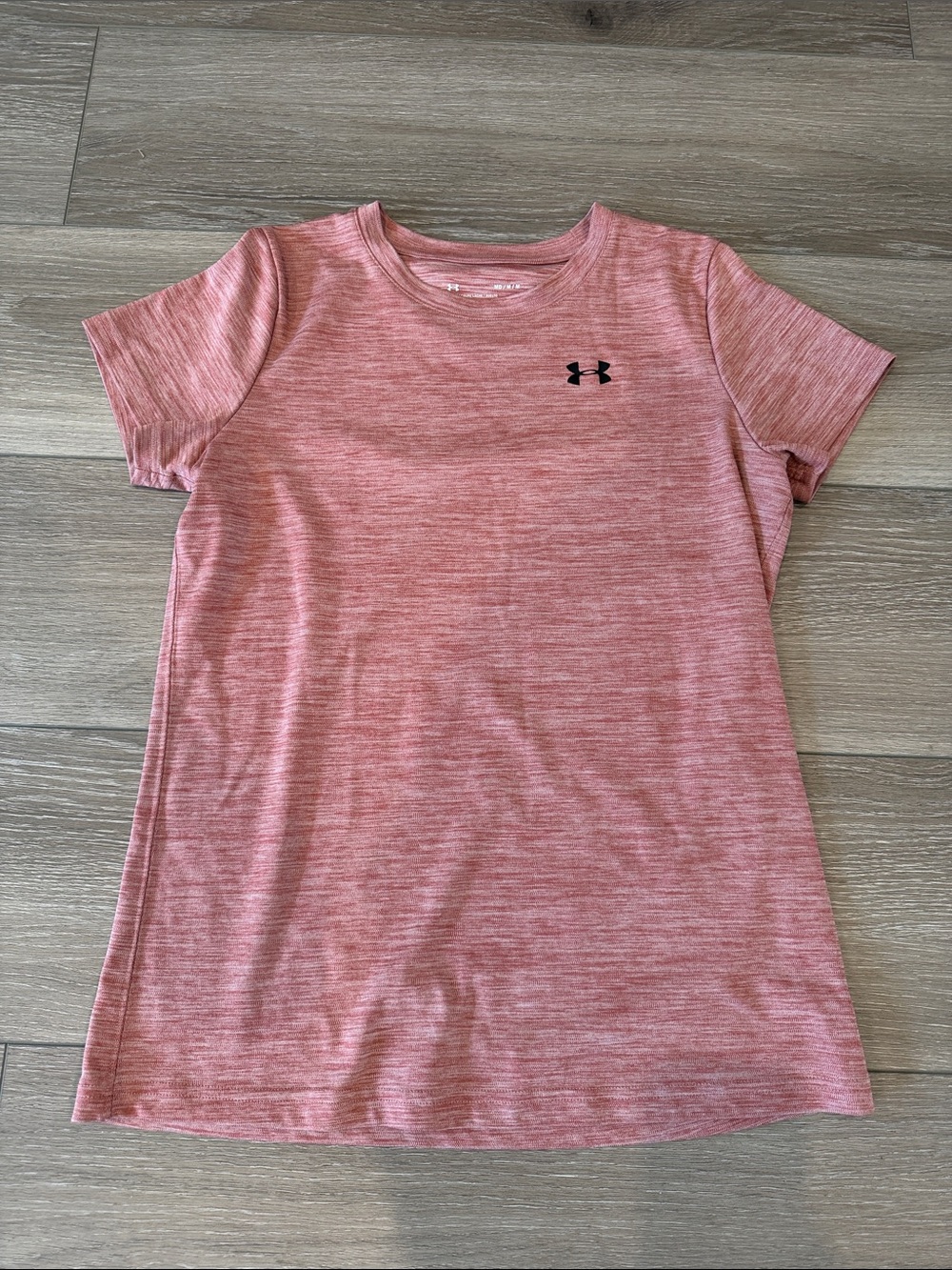 Under Armour Pink Heather Space-Dye Performance Tee